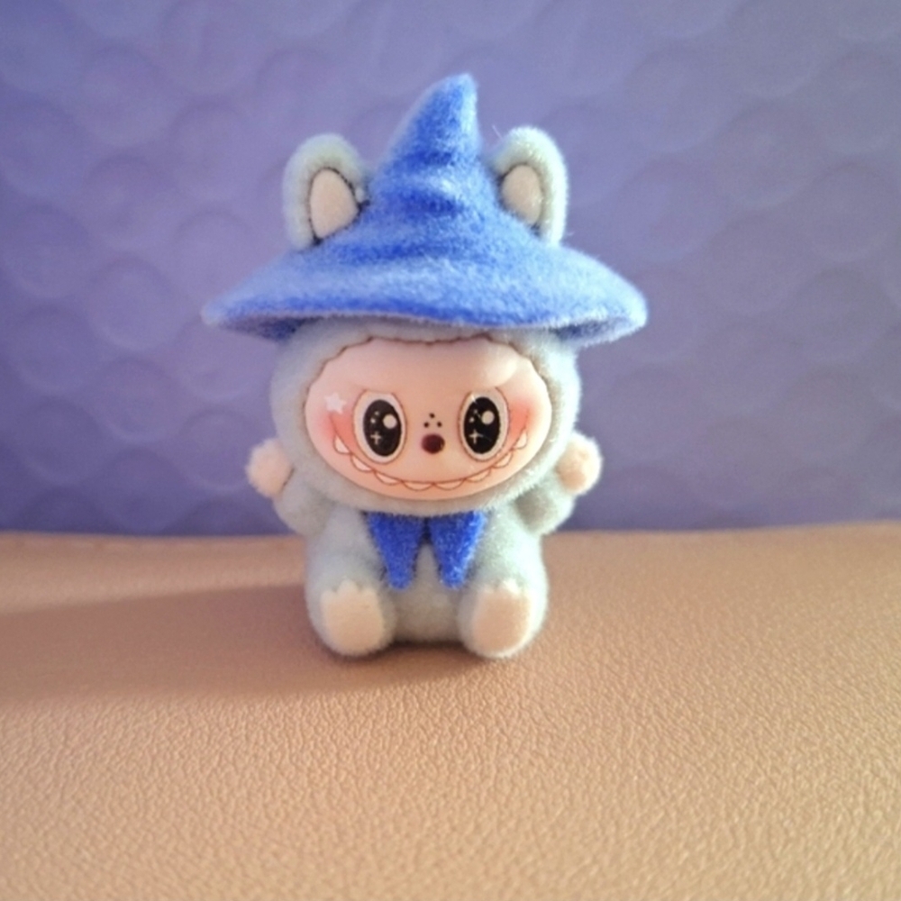 Miniature Plush Velvet Figure Sitting (No Offers)